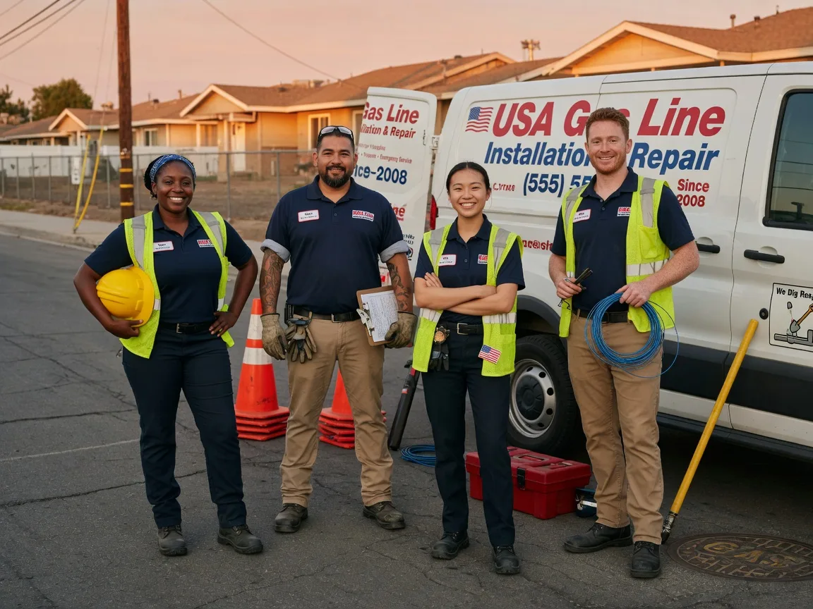 Gas Line Installation company in Robbinsville, NJ